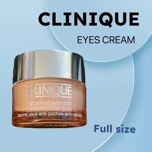 🇺🇸🆕*NEW* CLINIQUE |FULL| Everyday moisture & brighten All About Eyes Cream